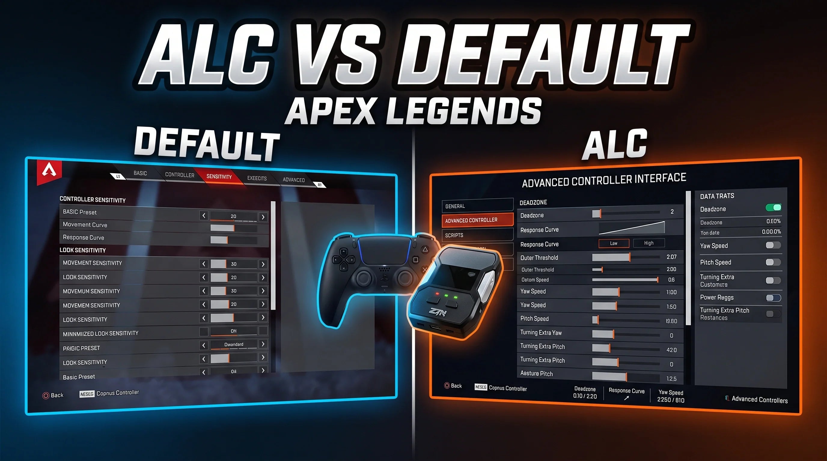 Apex Legends ALC vs Default Settings for Cronus Zen – CzenScripts
