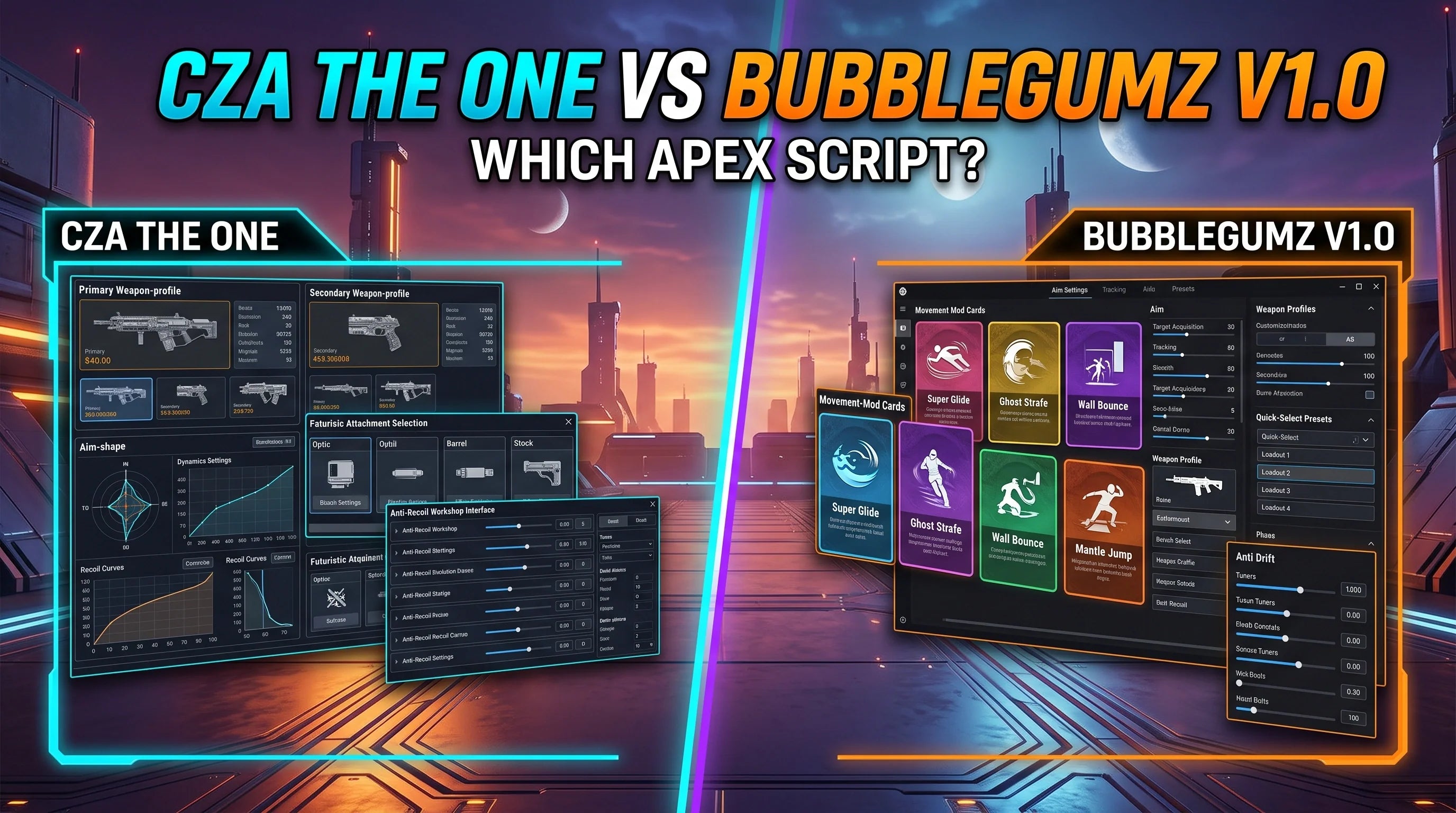 CZA The One vs Bubblegumz V1.0 Apex Zen Scripts – CzenScripts
