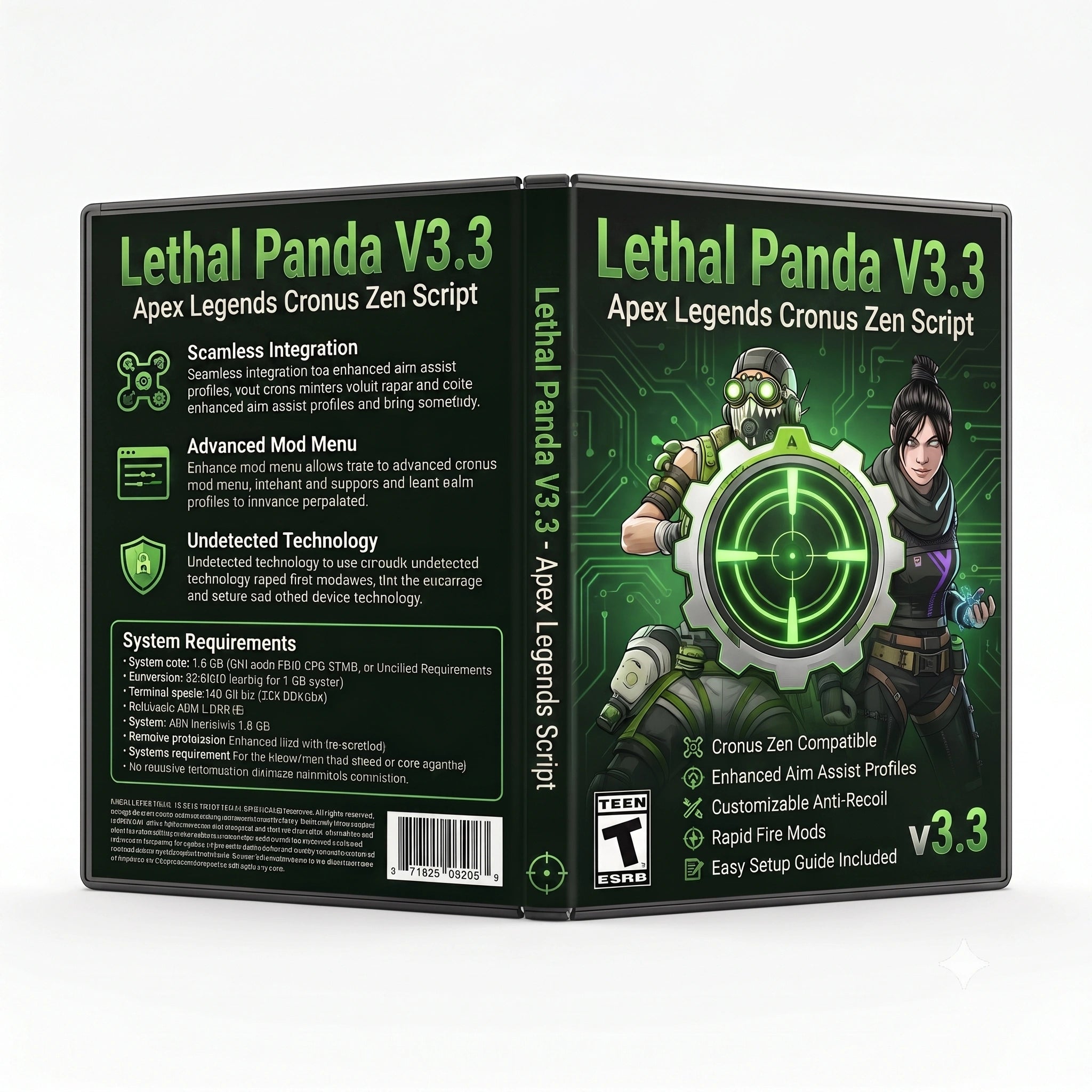 Lethal Panda V3.3 | Apex Legends Cronus Zen Script – CzenScripts