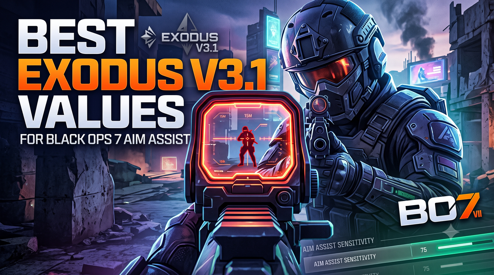 Best Exodus V3.1 Values for Black Ops 7 Aim Assist