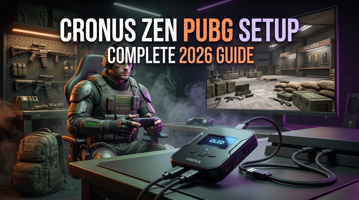 How to Setup Cronus Zen for PUBG: Complete 2026 Guide