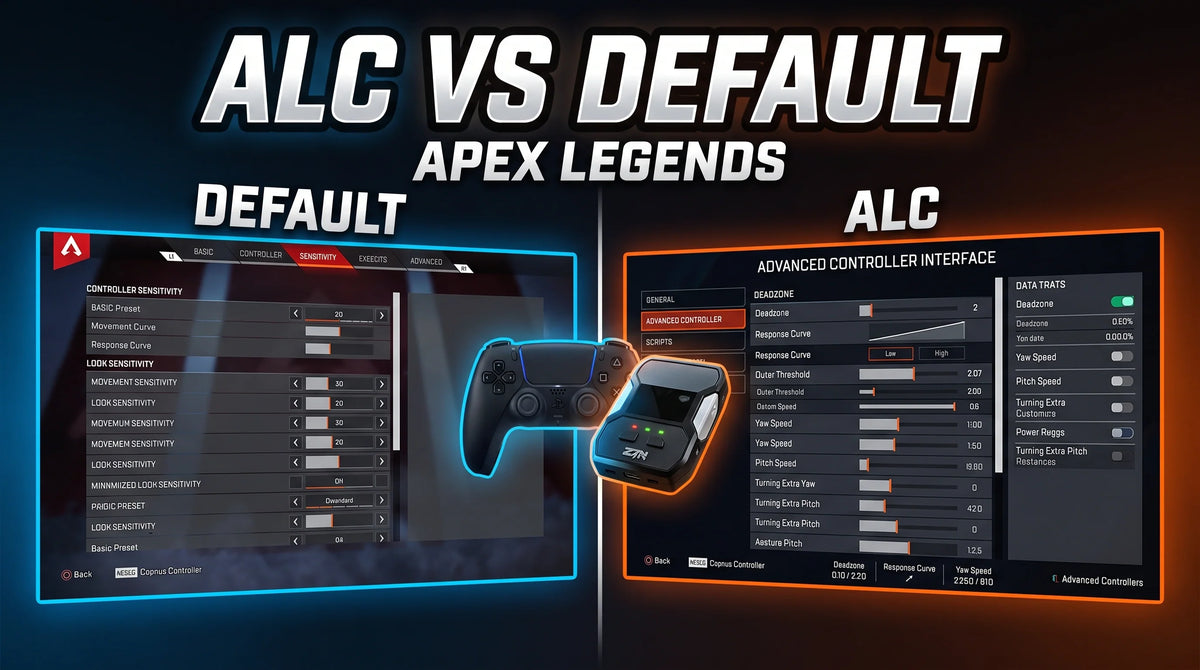 Apex Legends ALC vs Default Settings for Cronus Zen Scripts