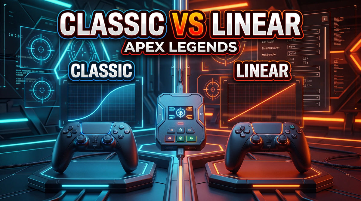Apex Legends Classic vs Linear Response Curve for Cronus Zen Scripts
