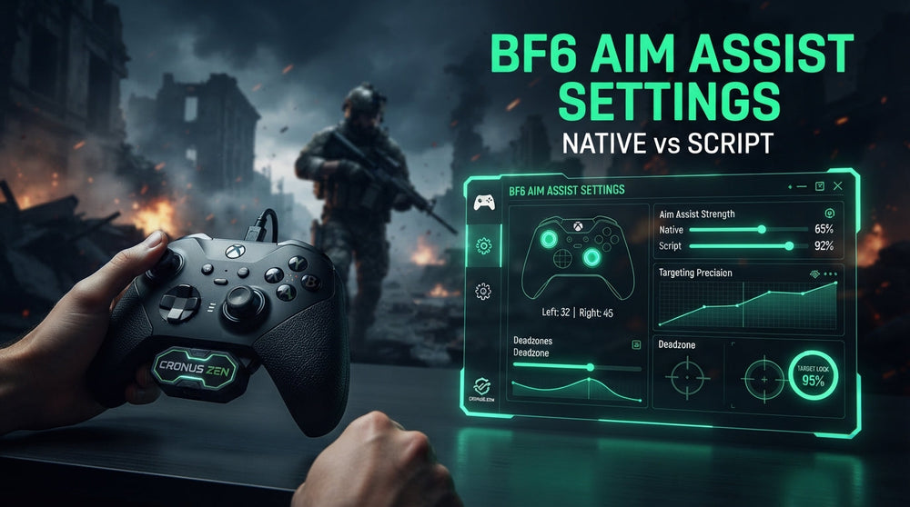 Battlefield 6 Cronus Zen Aim Assist Settings Explained: Native Aim Assist, Script Values and Tuning