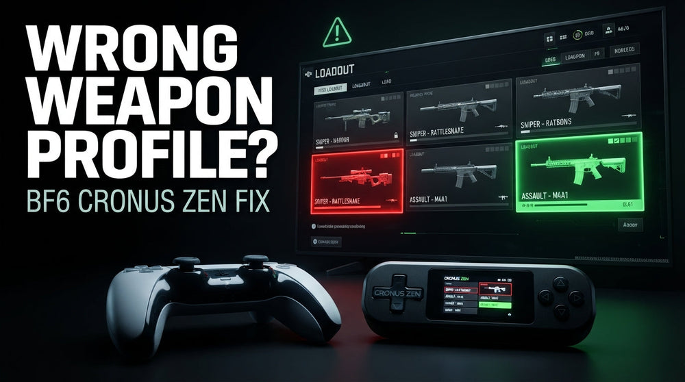Battlefield 6 Cronus Zen Script Selects the Wrong Weapon Profile: Causes and Fixes
