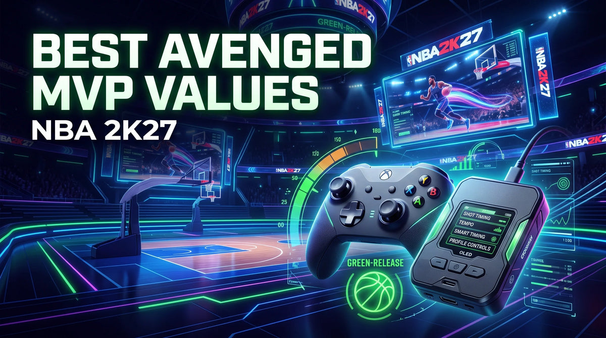 Best Avenged MVP Values for NBA 2K27 Cronus Zen Script