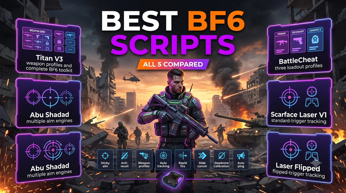 Best Battlefield 6 Cronus Zen Scripts Compared (2026)