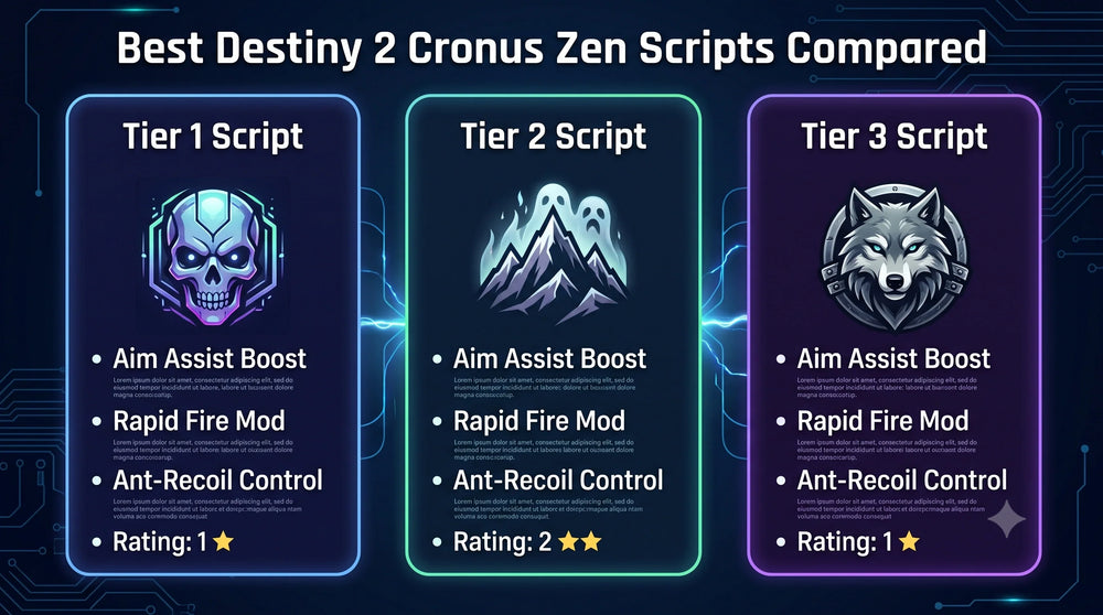 Best Destiny 2 Cronus Zen Scripts Compared (2026)