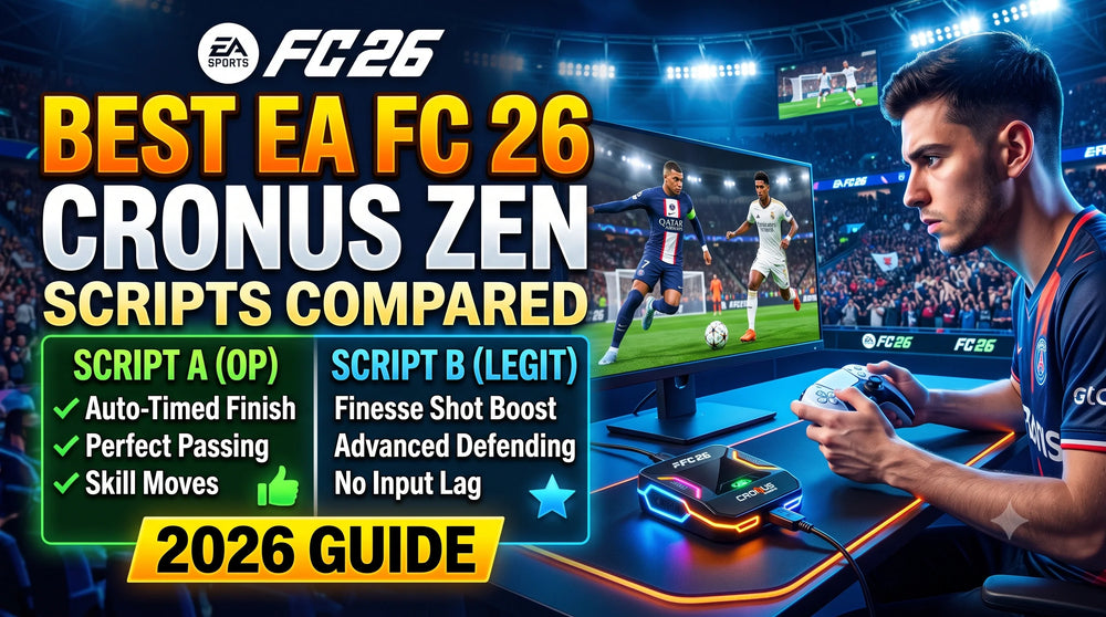 Best EA FC 26 Cronus Zen Scripts Compared (2026 Guide)