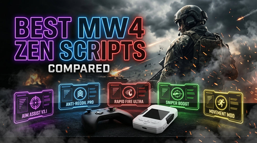 Best Modern Warfare 4 Cronus Zen Scripts Compared