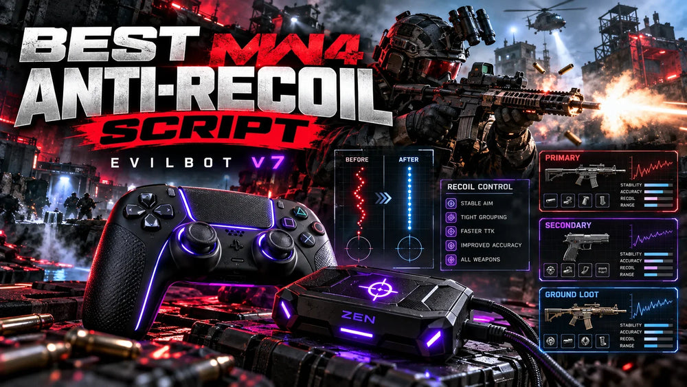 Best MW4 Cronus Zen Script for Anti-Recoil