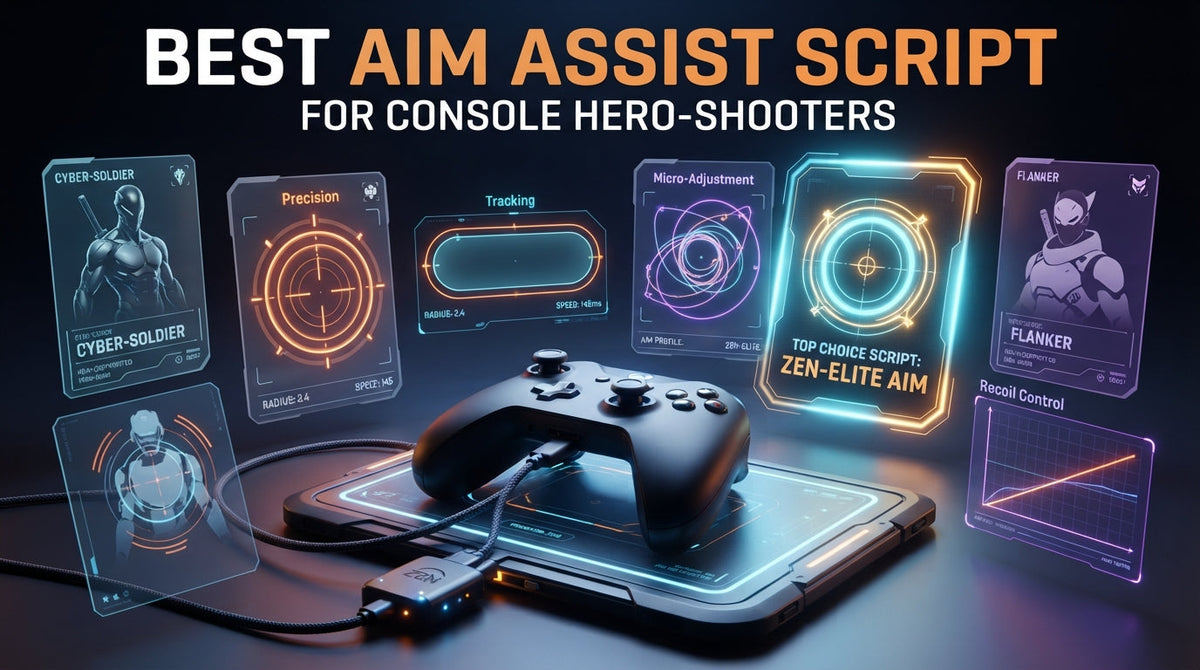 Best Overwatch 2 Cronus Zen Script for Aim Assist
