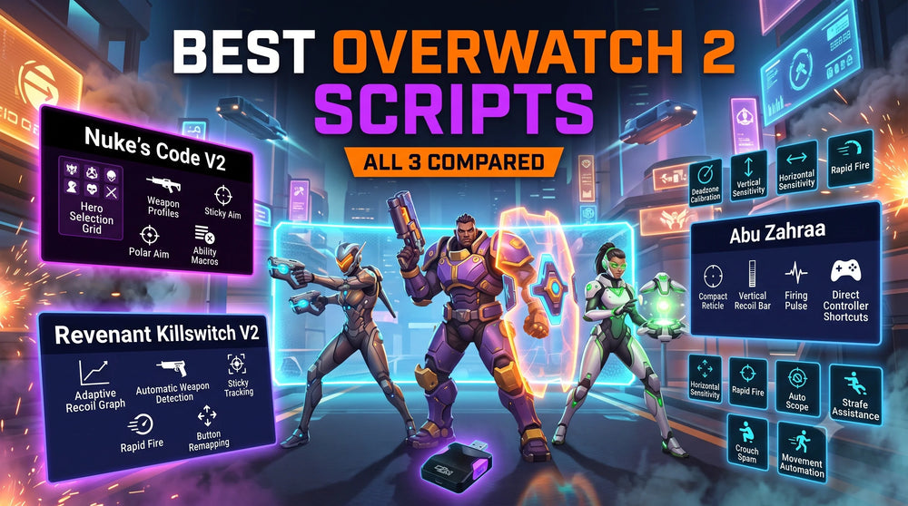 Best Overwatch 2 Cronus Zen Scripts Compared (2026)