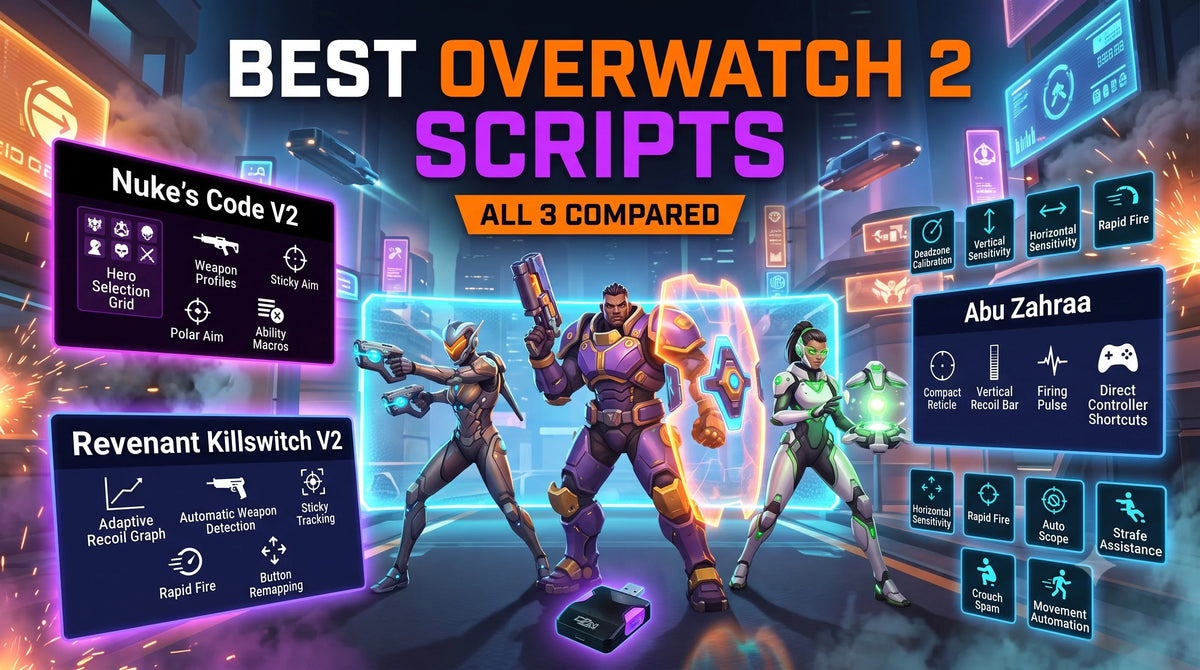 Best Overwatch 2 Cronus Zen Scripts Compared (2026)