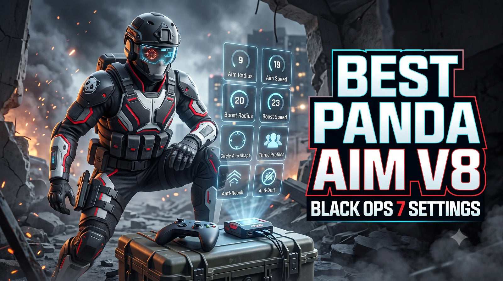 Best Panda Aim V8 Values for Black Ops 7 Cronus Zen