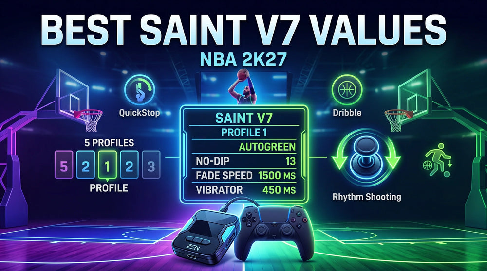 Best Saint V7 Values for NBA 2K27 Cronus Zen Script
