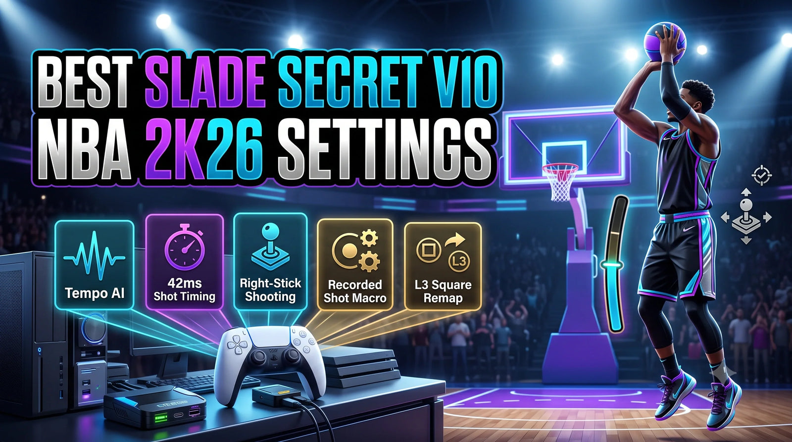 Best Slade Secret V10 Values for NBA 2K26 Cronus Zen