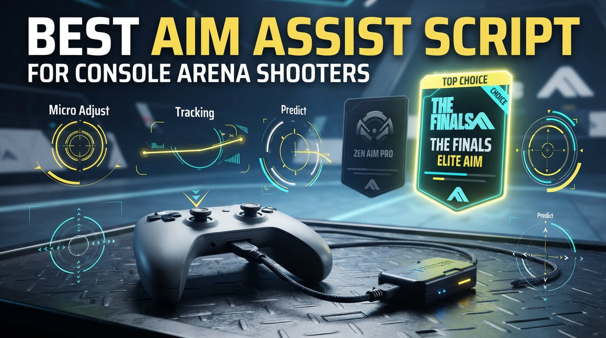 Best THE FINALS Cronus Zen Script for Aim Assist