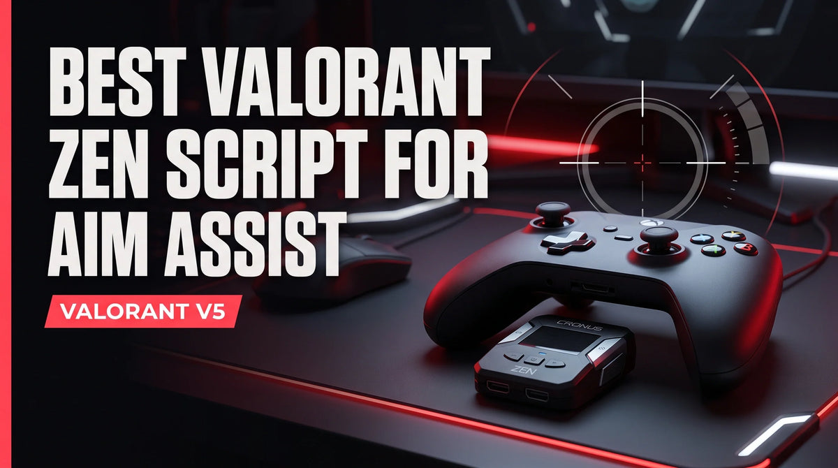 Best Valorant Cronus Zen Script for Aim Assist