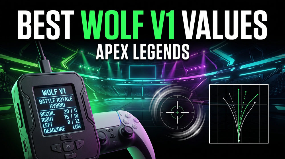 Best Wolf V1 Values for Apex Legends Cronus Zen Script