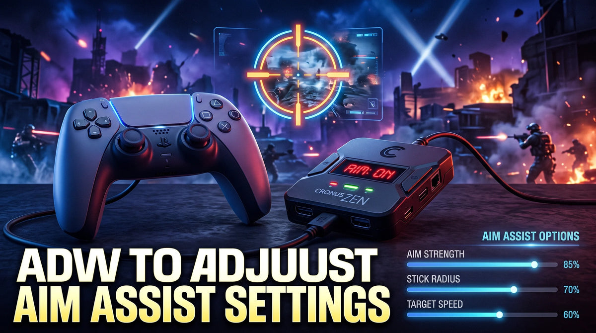 How to Adjust Aim Assist Settings on Call of Duty Cronus Zen Scripts