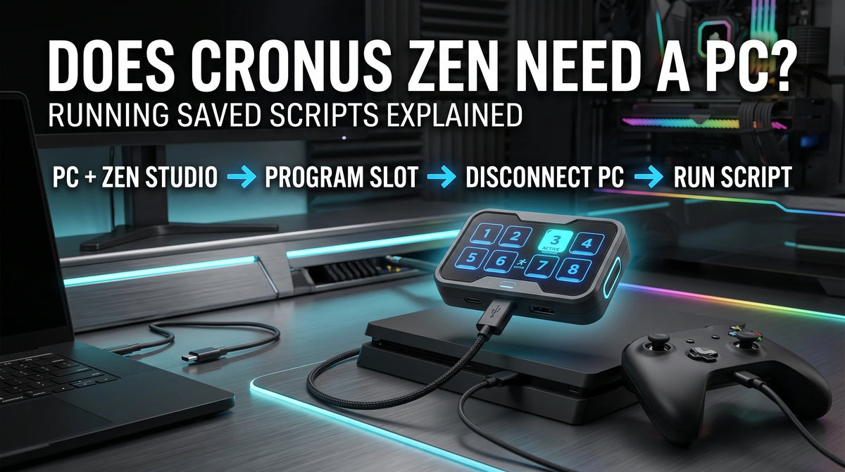 Can Cronus Zen Run Scripts Without a PC Connected?