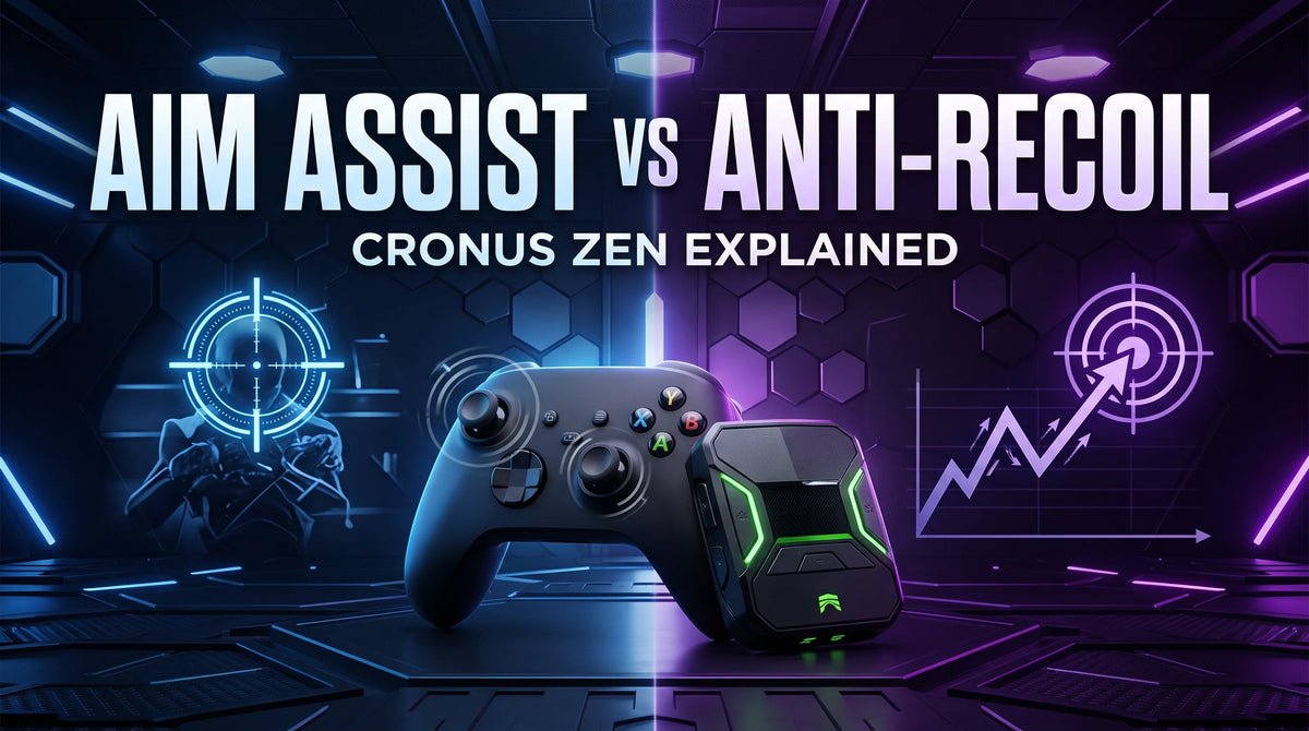 Cronus Zen Aim Assist vs Anti-Recoil: What’s the Difference?