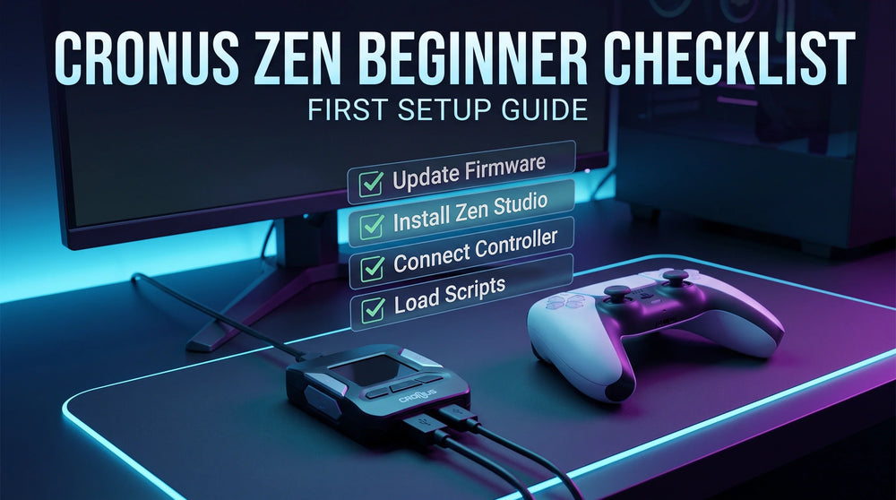 Cronus Zen Beginner Checklist: What to Do After Unboxing