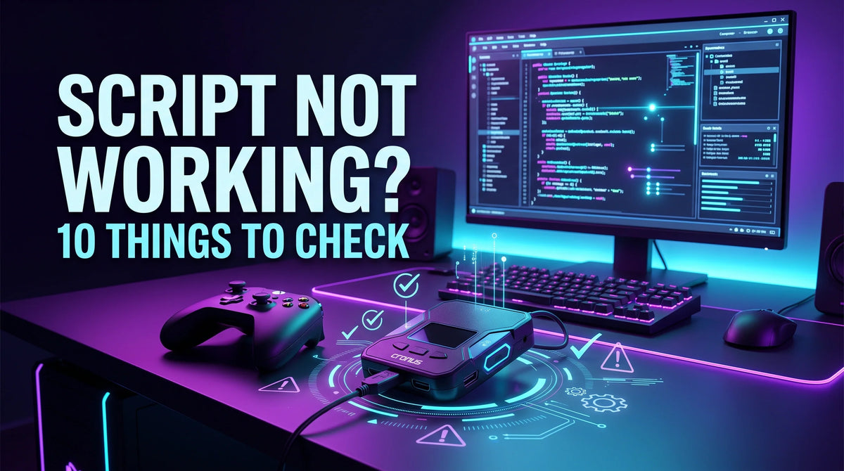 Cronus Zen Script Not Working? 10 Things to Check First