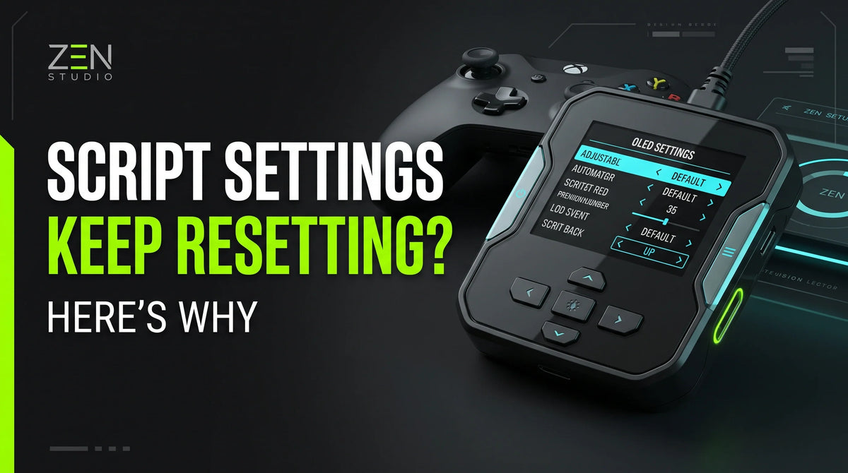 Cronus Zen Script Settings Keep Resetting? Here's Why – CzenScripts