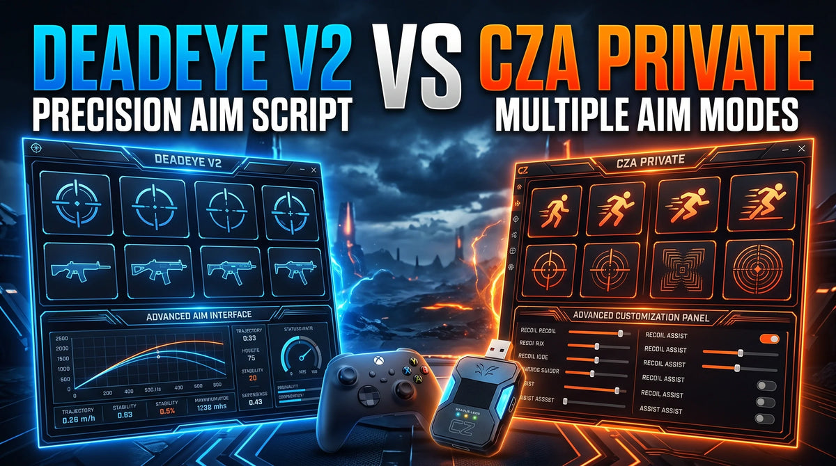 Deadeye V2 vs CZA Private: Which Apex Legends Cronus Zen Script Is Better?