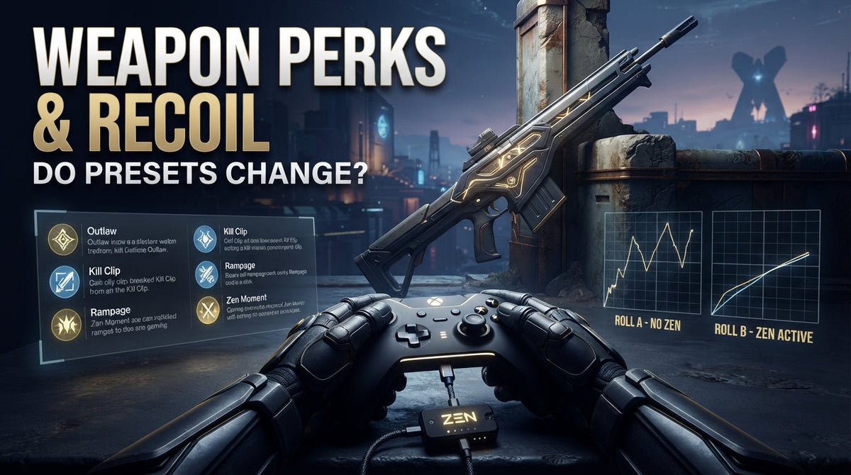 Destiny 2 Cronus Zen Recoil Settings: Do Weapon Perks Change Your Presets?