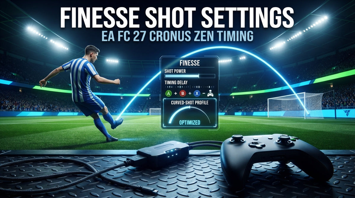 EA FC 27 Cronus Zen Finesse Shot Settings Explained