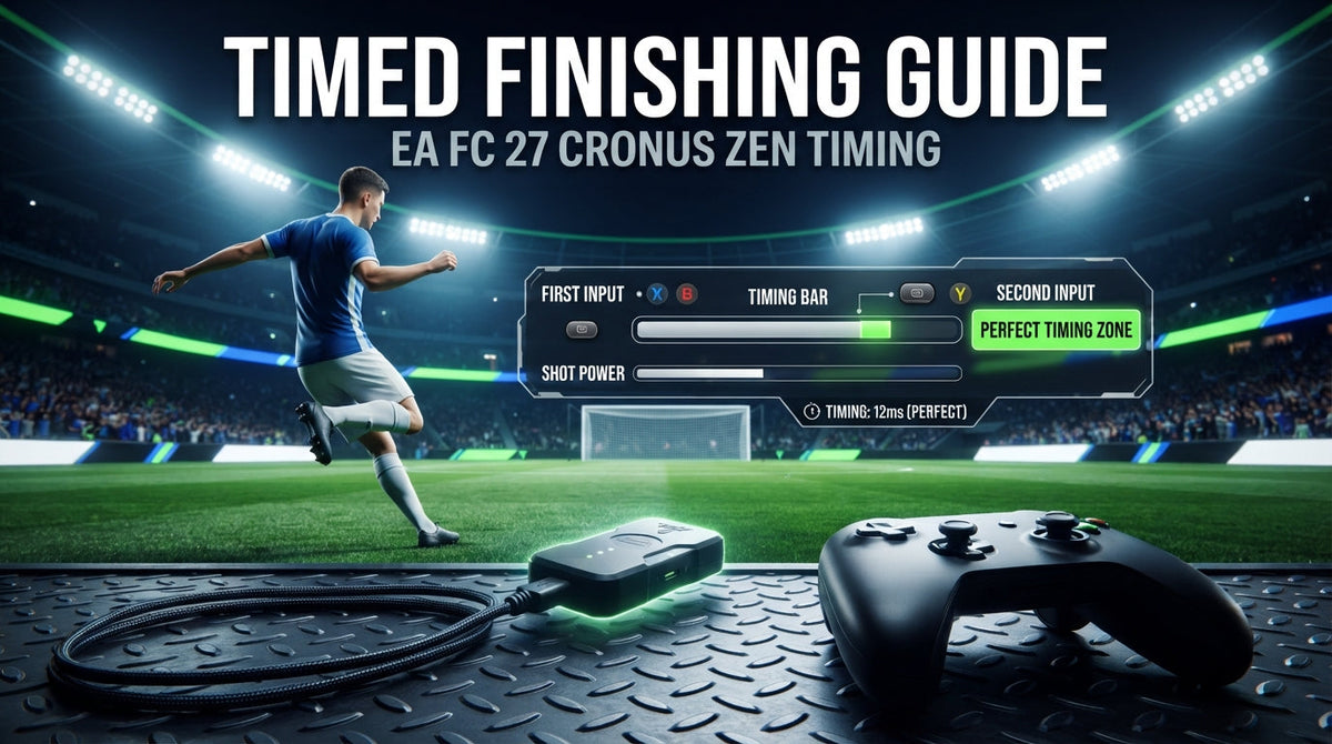 EA FC 27 Timed Finishing With Cronus Zen: Timing and Setup Guide