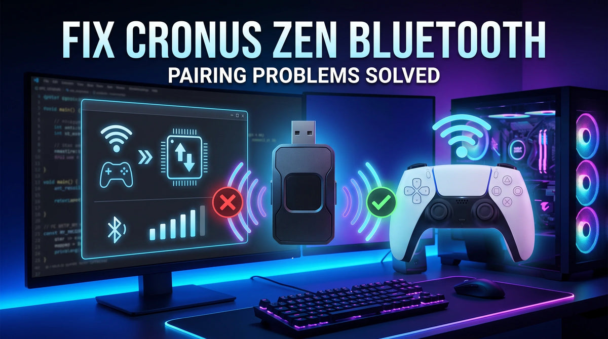 How to Fix Cronus Zen Bluetooth Pairing Problems