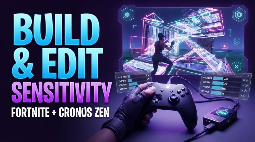 Fortnite Cronus Zen Build and Edit Sensitivity: How Multipliers Affect Your Setup