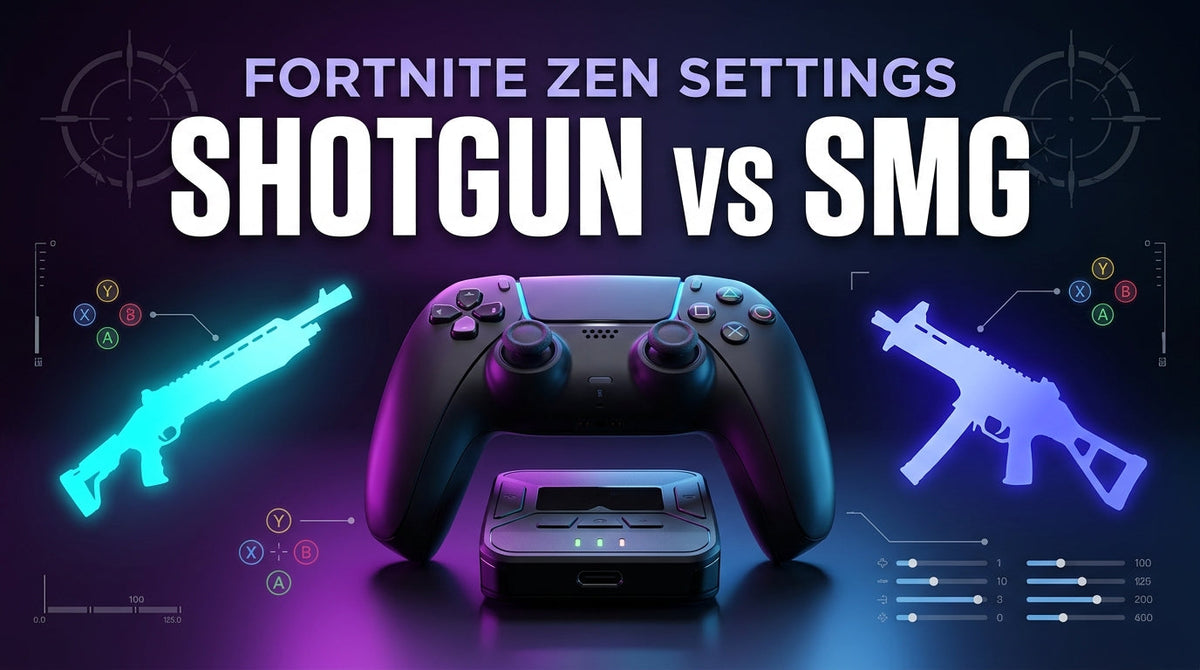 Fortnite Cronus Zen Script Settings for Shotguns vs SMGs