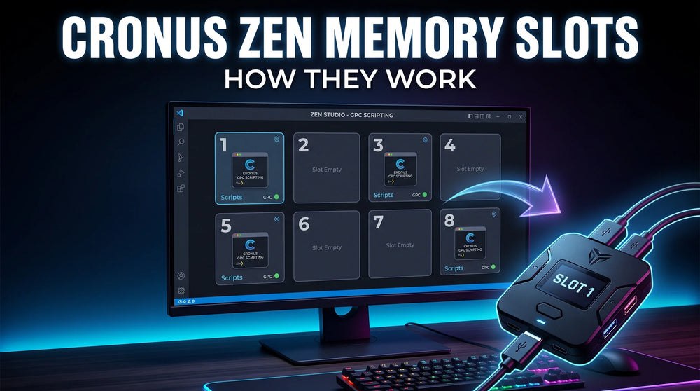 How Cronus Zen Memory Slots Work: Complete Beginner Guide