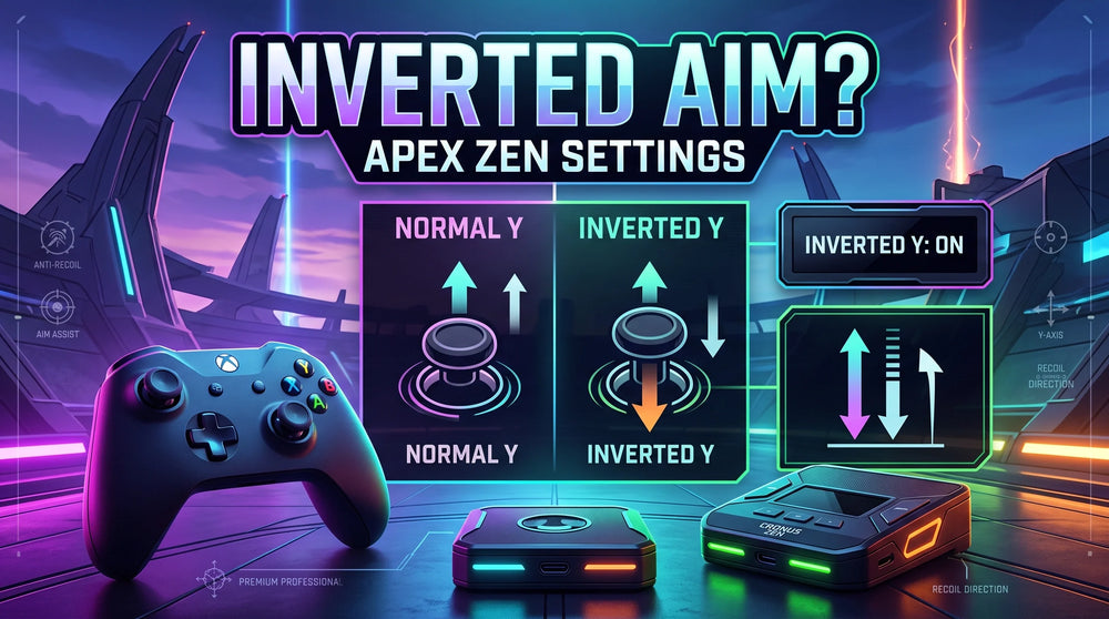 How Inverted Aim Affects Apex Legends Cronus Zen Script Settings