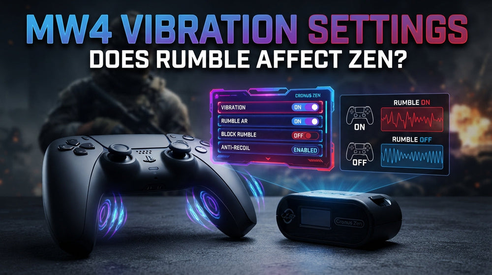 How MW4 Controller Vibration Settings Affect Cronus Zen Scripts