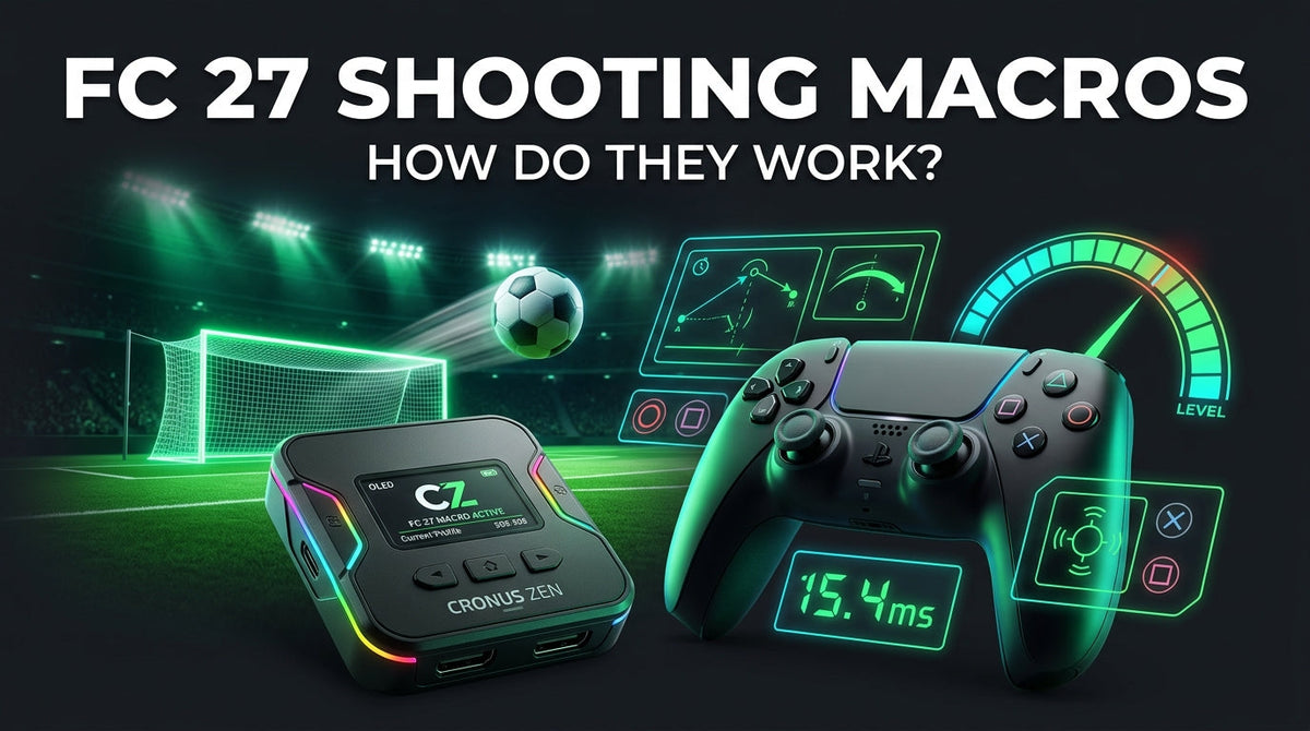 How Do Shooting Macros Work in EA FC 27 Cronus Zen Scripts?