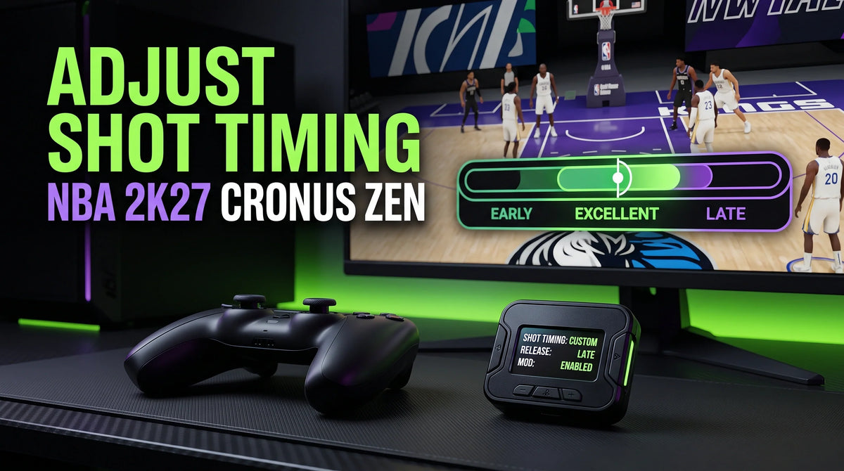 How to Adjust Shot Timing on NBA 2K27 Cronus Zen Scripts