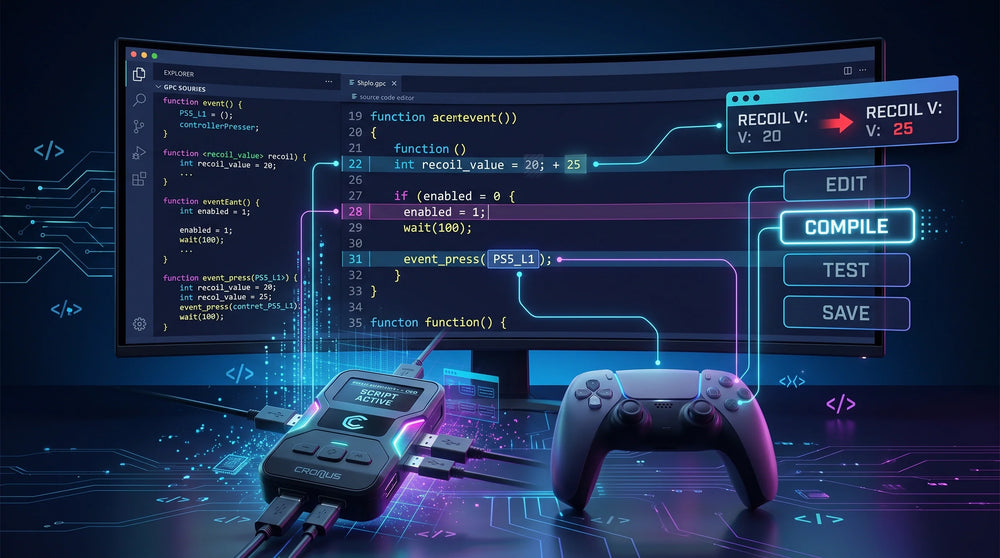 How to Edit Cronus Zen Scripts: Complete GPC Editing Guide