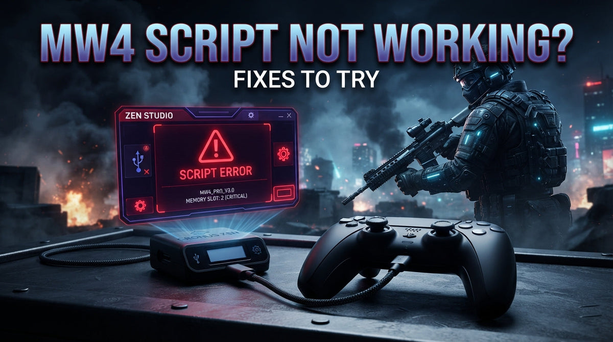 Modern Warfare 4 Cronus Zen Script Not Working? Fixes to Try