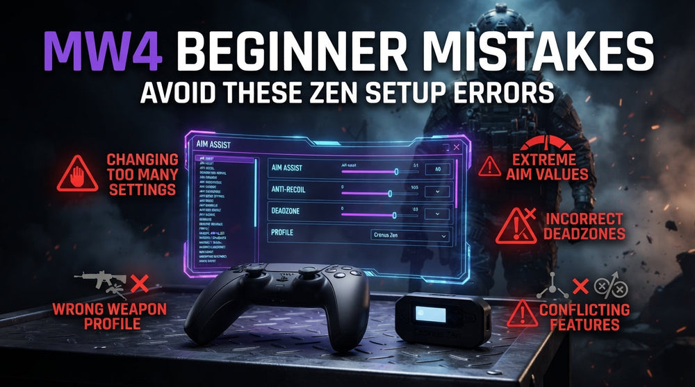 MW4 Cronus Zen Beginner Mistakes to Avoid