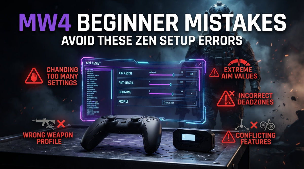 MW4 Cronus Zen Beginner Mistakes to Avoid
