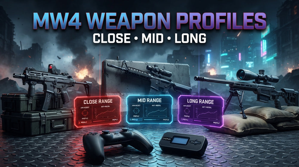 MW4 Cronus Zen Script Profiles for Close-, Mid-, and Long-Range Weapons