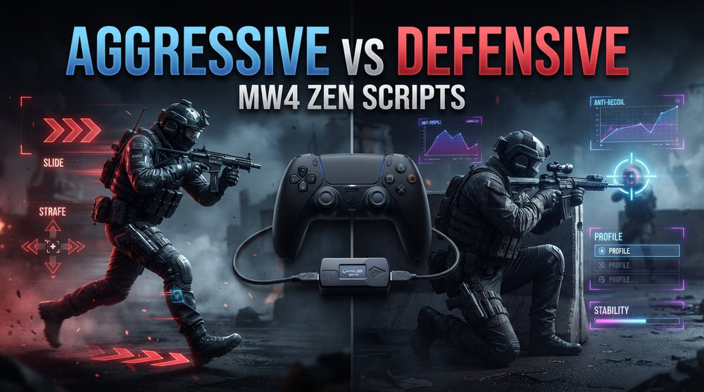 MW4 Cronus Zen Scripts for Aggressive vs Defensive Playstyles