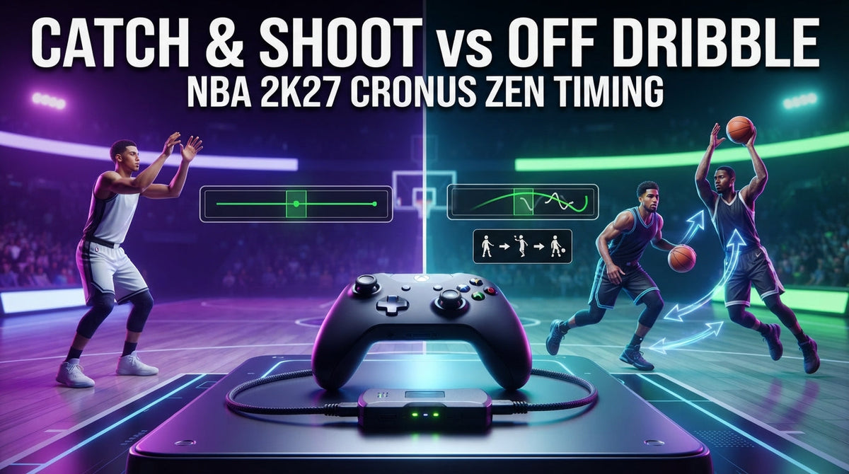 NBA 2K27 Cronus Zen Timing for Catch-and-Shoot vs Off-Dribble Shots