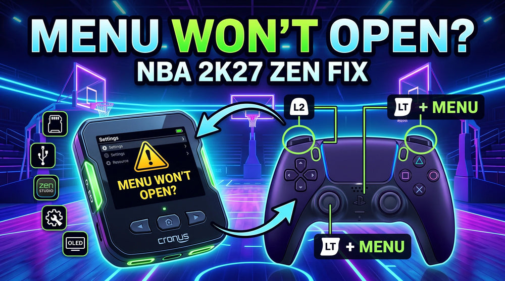 NBA 2K27 Cronus Zen Script Menu Won’t Open: Troubleshooting Guide